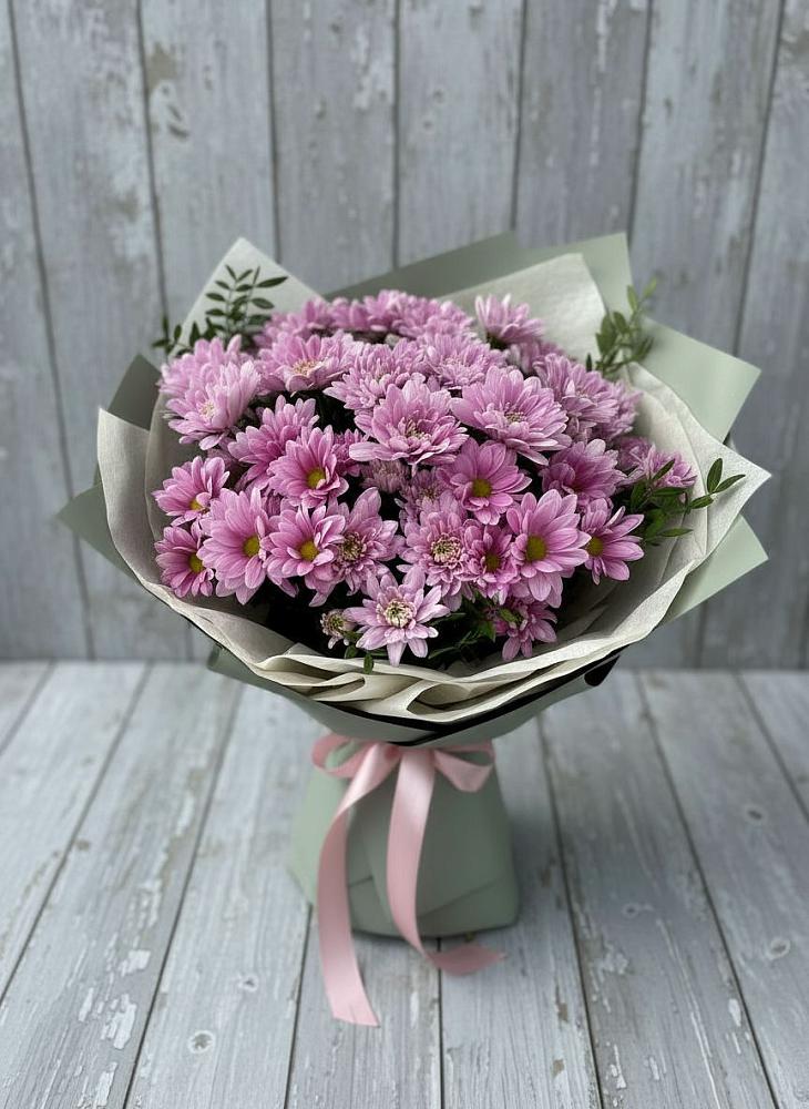 Букет цветов из: Хризантемы в Запрудне