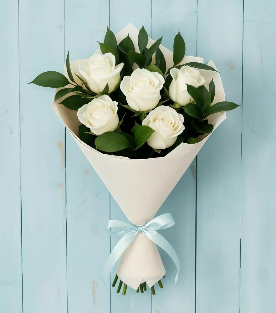 Букет цветов из: Розы в Запрудне