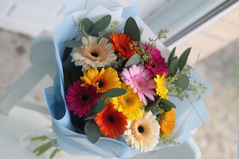 Букет цветов из: Герберы в Запрудне