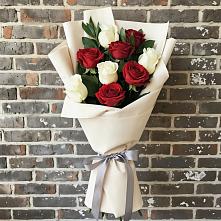 Букет цветов из:  Розы в Запрудне
