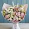 Букет цветов из: Альстромерии и Розы в Запрудне