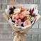 Букет цветов из: Гвоздики, Хризантемы и Розы в Запрудне