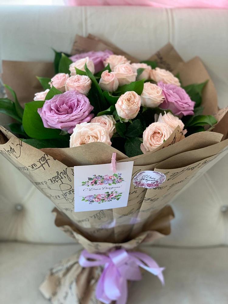 Букет цветов из: Розы в Запрудне