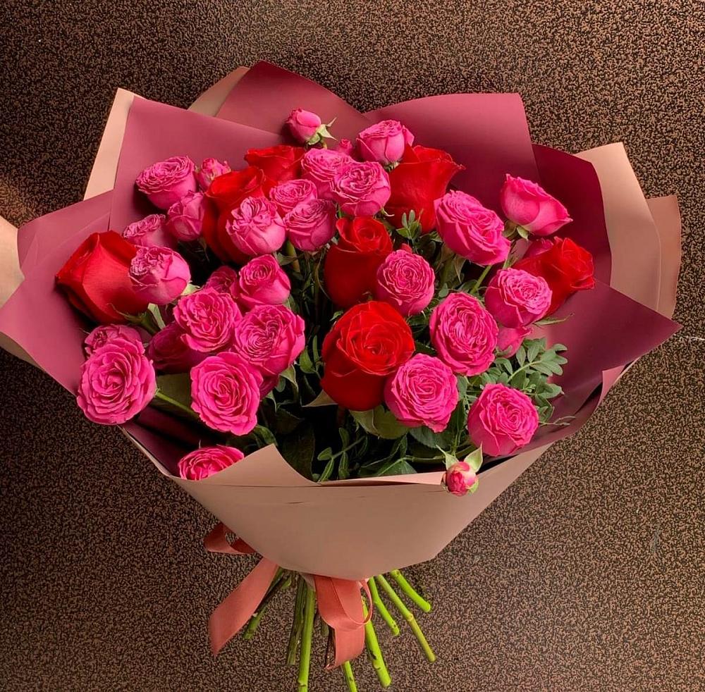 Букет В объятьях нежности в Запрудне