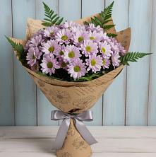 Букет цветов из:  Хризантемы в Запрудне
