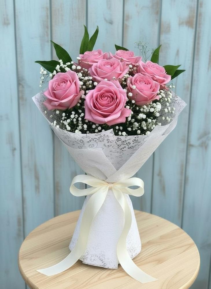 Букет цветов из: Розы в Запрудне
