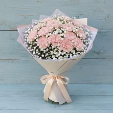 Букет цветов из:  Гвоздики в Запрудне
