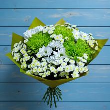 Букет цветов из:  Хризантемы в Запрудне