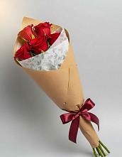 Букет цветов из:  Розы в Запрудне