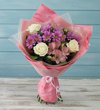 Букет цветов из:  Герберы в Запрудне