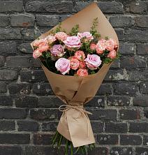Букет цветов из:  Розы в Запрудне