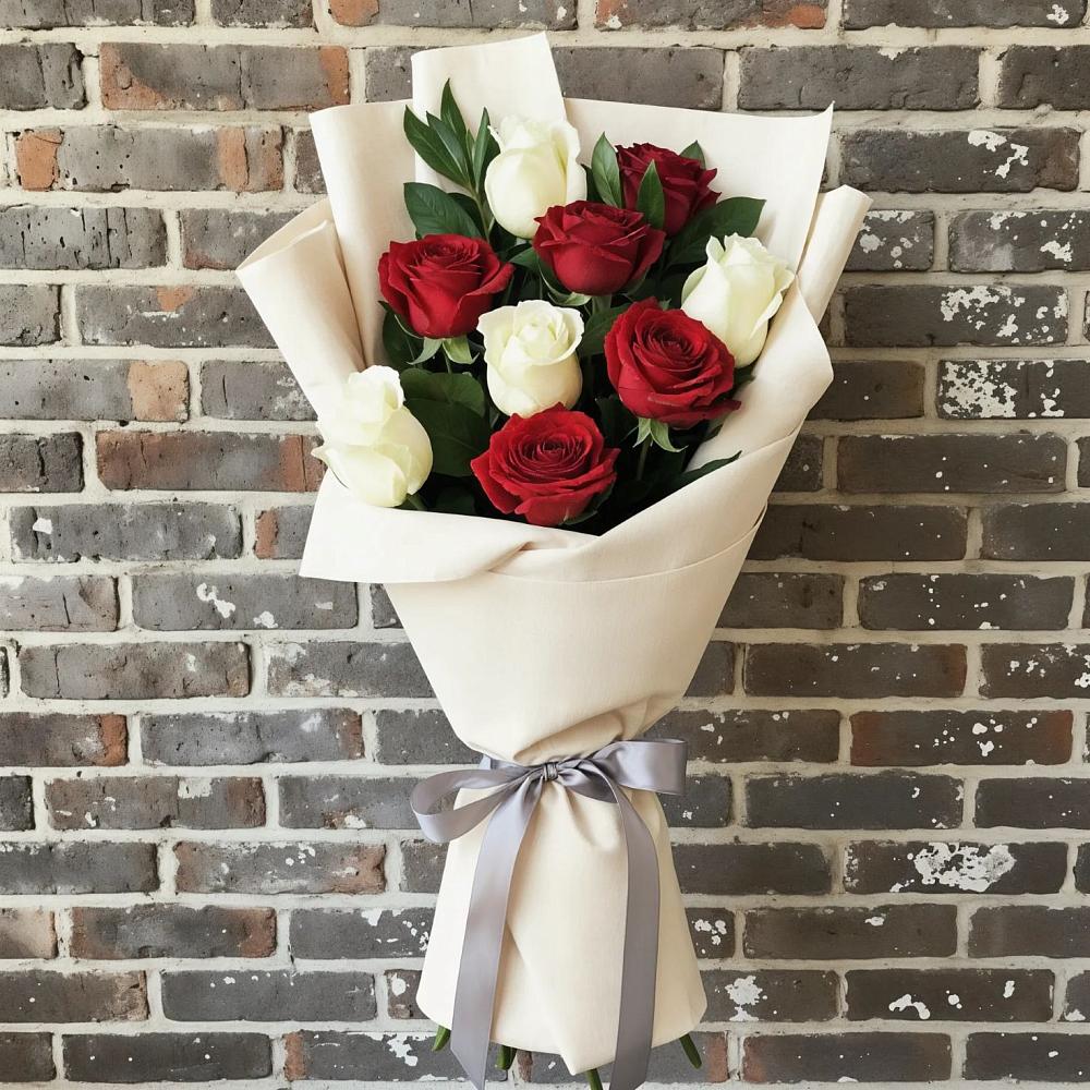 Букет цветов из: Розы в Запрудне