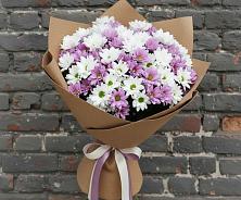 Букет цветов из:  Хризантемы в Запрудне