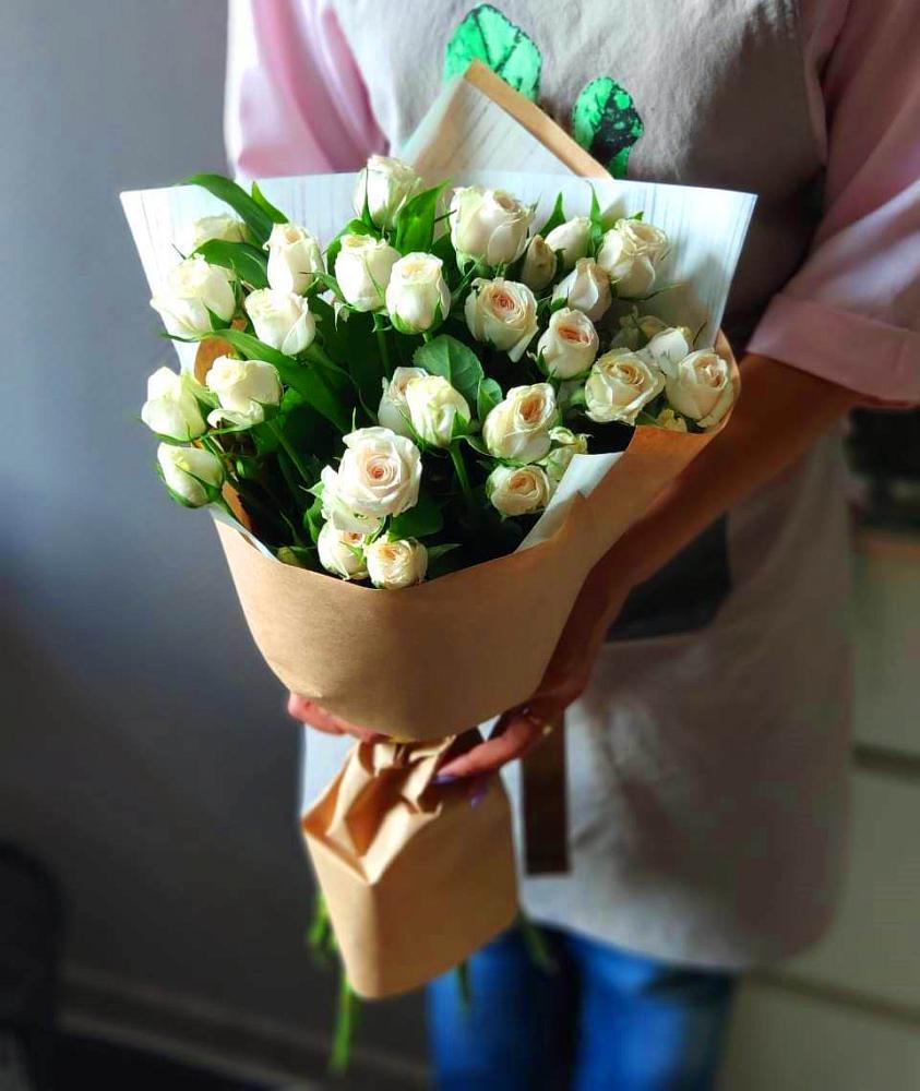 Букет цветов из: Розы в Запрудне