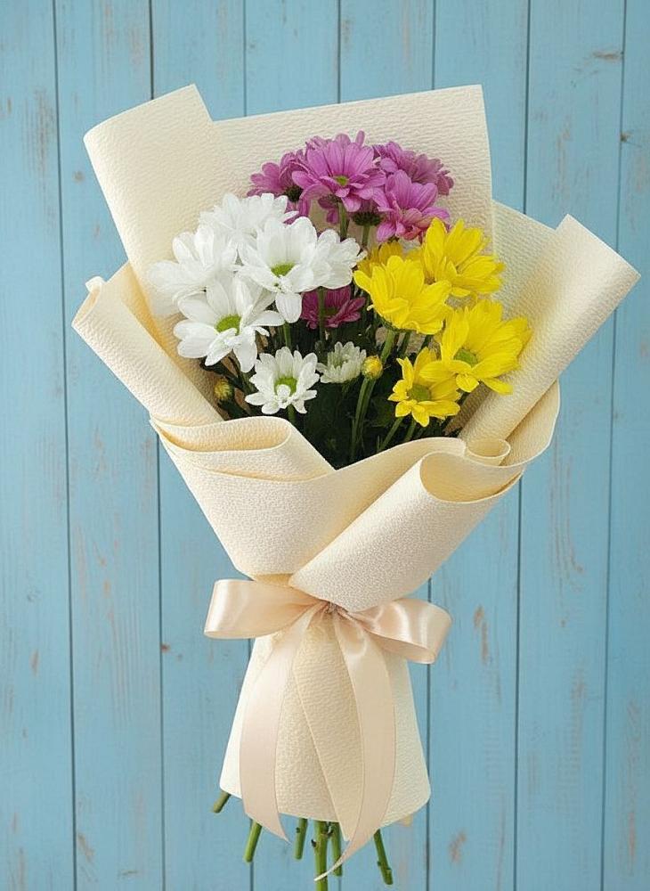 Букет цветов из: Хризантемы в Запрудне