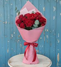 Букет цветов из:  Розы в Запрудне