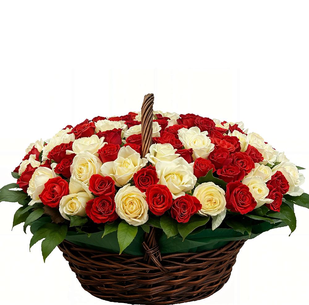 Премиум букет из: Розы в Запрудне