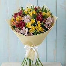 Букет цветов из:  Альстромерии в Запрудне