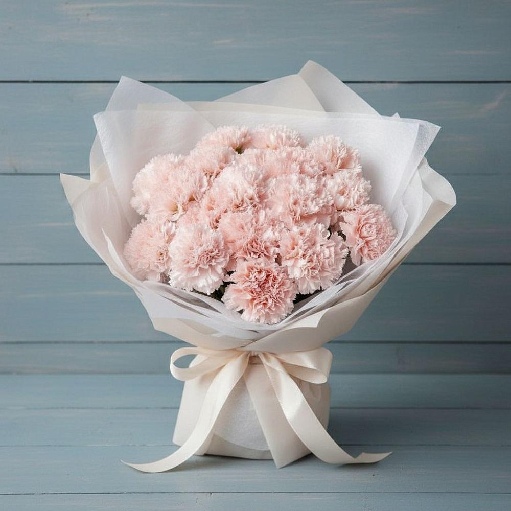 Букет цветов из: Гвоздики в Запрудне