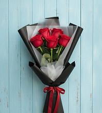 Букет цветов из:  Розы в Запрудне