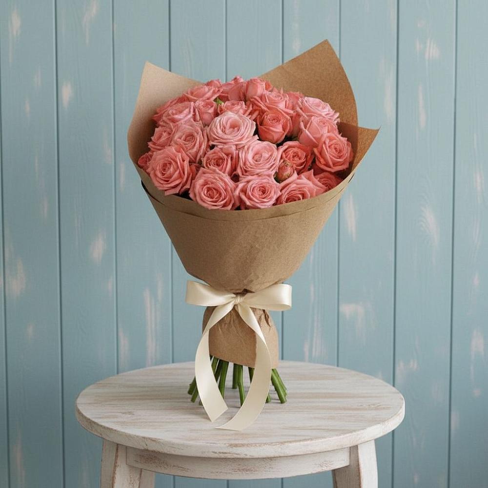 Букет цветов из: Розы в Запрудне