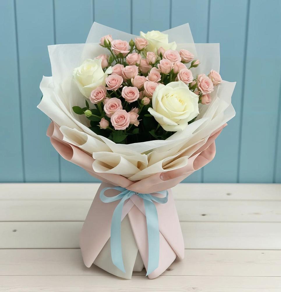 Букет цветов из: Розы в Запрудне