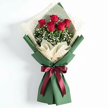 Букет цветов из:  Розы в Запрудне