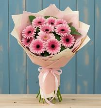Букет цветов из:  Герберы в Запрудне