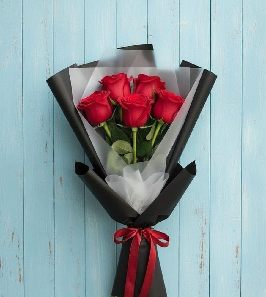 Букет цветов из: Розы в Запрудне