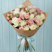 Букет цветов из:  Розы в Запрудне