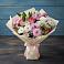 Букет цветов из: Хризантемы, Альстромерии и Розы в Запрудне